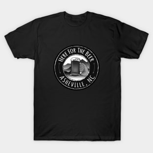 Asheville Beer - BW 06 T-Shirt